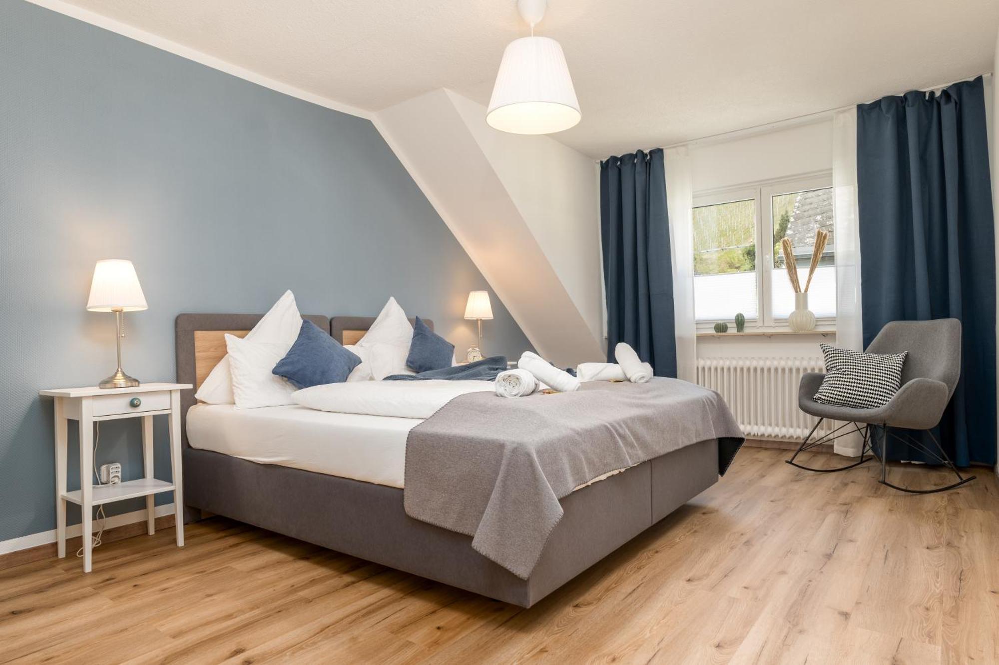 Riesling Appartement For 2 - 4 People - Billiards - Balcony With Mosel View - Parking - Wine Barrel Bar - Fully Equipped Kitchen - Netflix - Waiputv - 3 Km From Cochem คล็อตเทน ภายนอก รูปภาพ